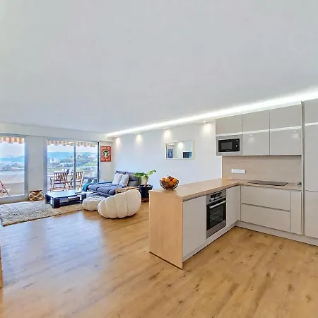 Apartmán Panoramic Sea View Floor Swimming Pool Antibes
